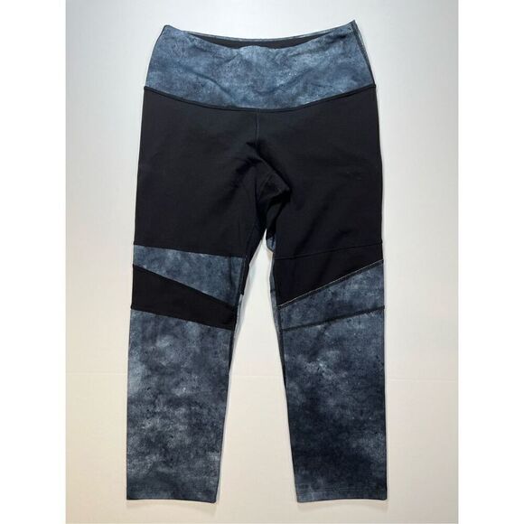 The North Face Pirate Mesh High Rise Crop Motivation Legging Black Size Large - Picture 1 of 9